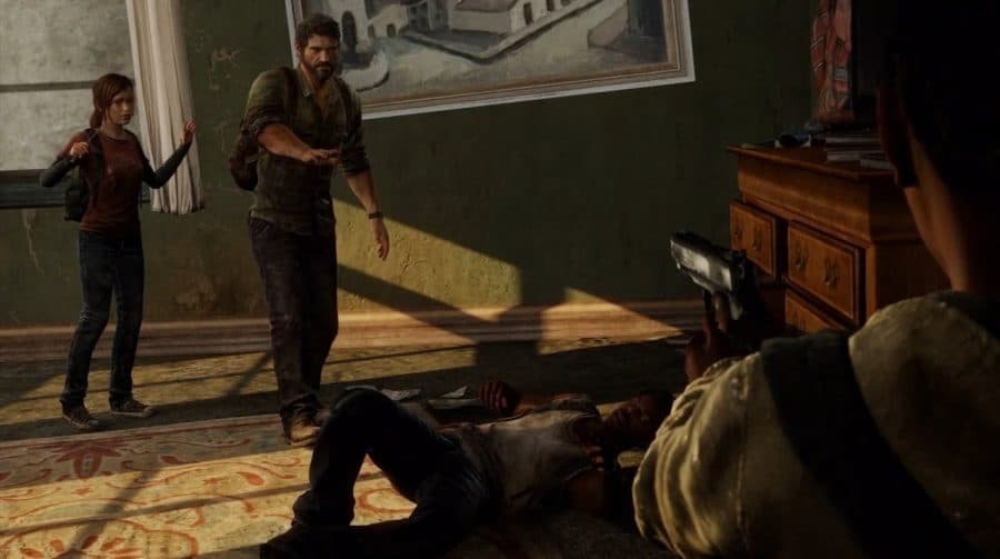 Fãs filmam Henry, Sam, Joel e Ellie no set de The Last of Us da HBO