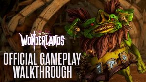 Gameplay de Tiny Tina’s Wonderlands destaca coop e muito tiroteio
