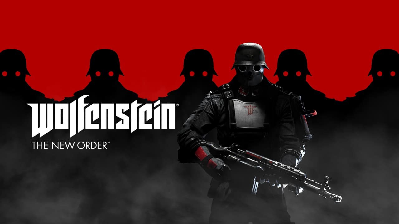 Wolfenstein: The New Order - protagonista com arma de PS3