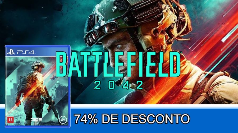 Amazon oferece Battlefield 2042 com 74% de desconto