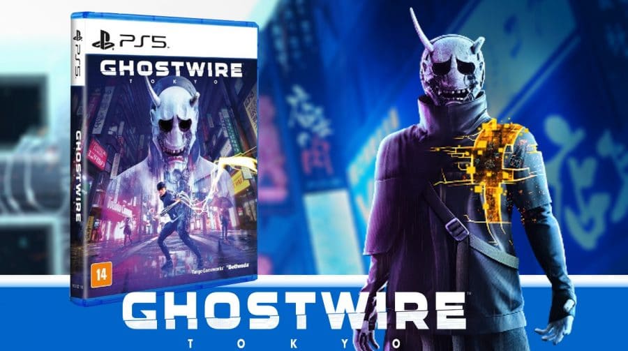 Com desconto! Pré-venda da mídia física de Ghostwire: Tokyo já disponível
