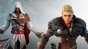 Nada é verdade, tudo é permitido: Ezio e Eivor, de Assassin’s Creed, viram skins em Fortnite