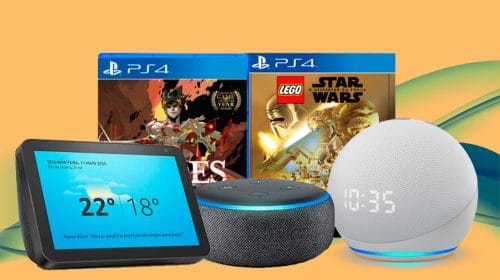 Dispositivos Echo e jogos para PS4 estão em promoção na Amazon