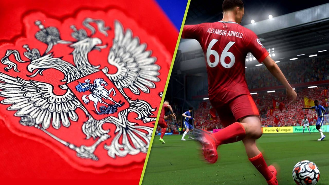 Seleção russa removida de FIFA 22.