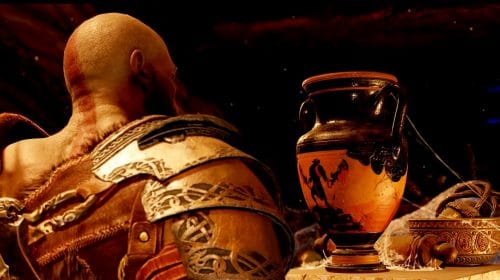 God of War: fã cria belo vaso feito à mão com arte de Kratos