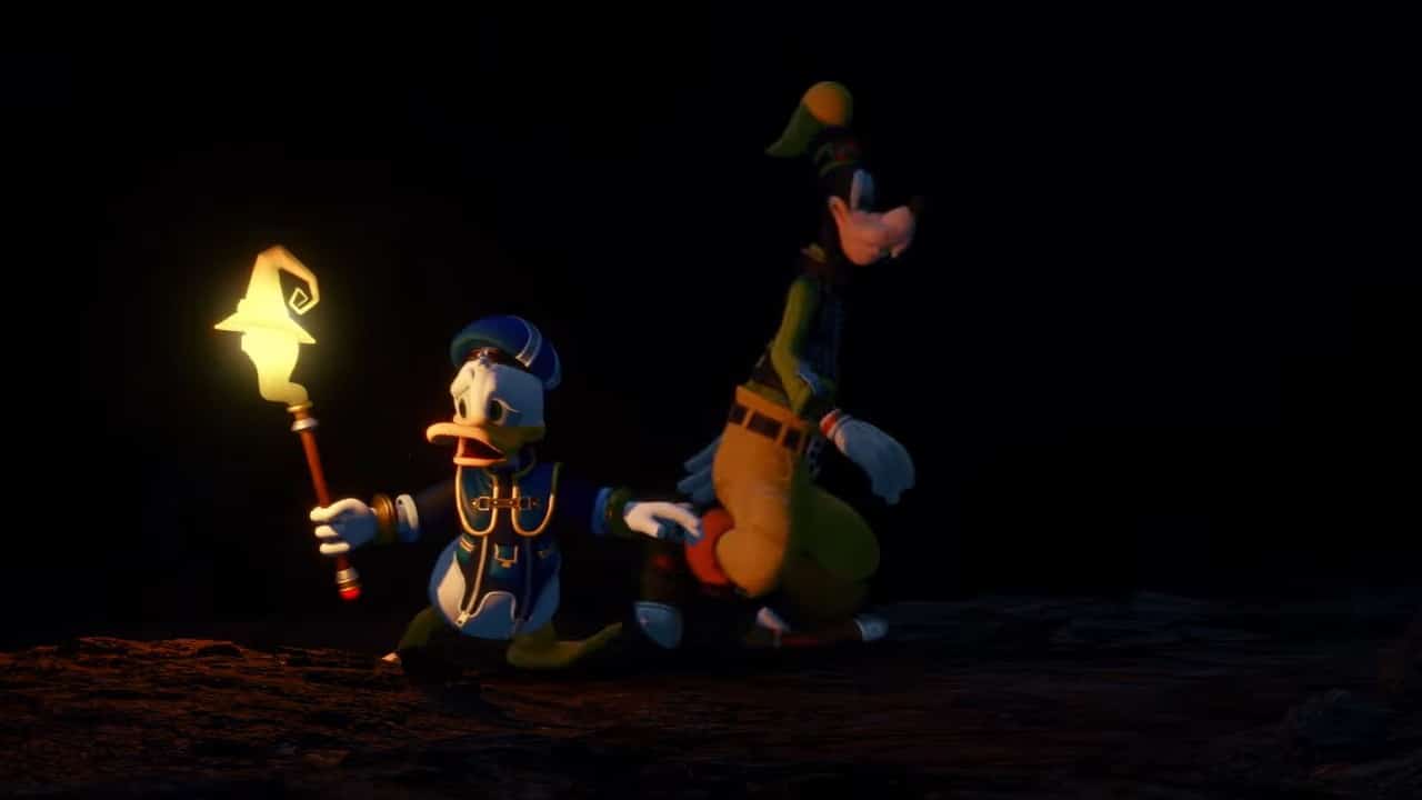 Pateta e Pato Donald em Kingdom hearts 4