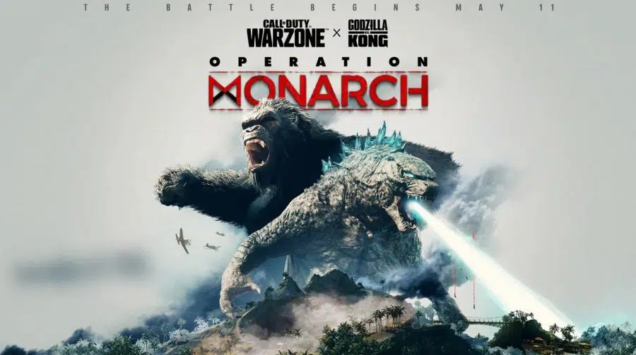 Duelo de Gigantes: Godzilla e King Kong lutam em vídeo inédito de Call of Duty: Warzone