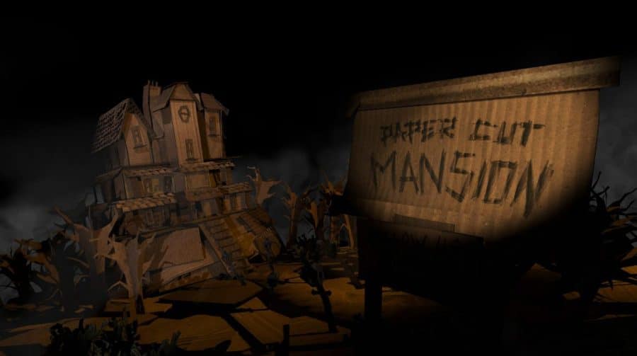 Paper Cut Mansion, roguelite de terror, chegará em 2022 ao PS4 e PS5