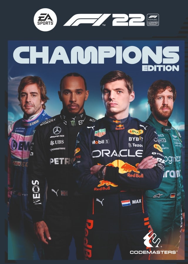 F1 22 - capa da champions edition