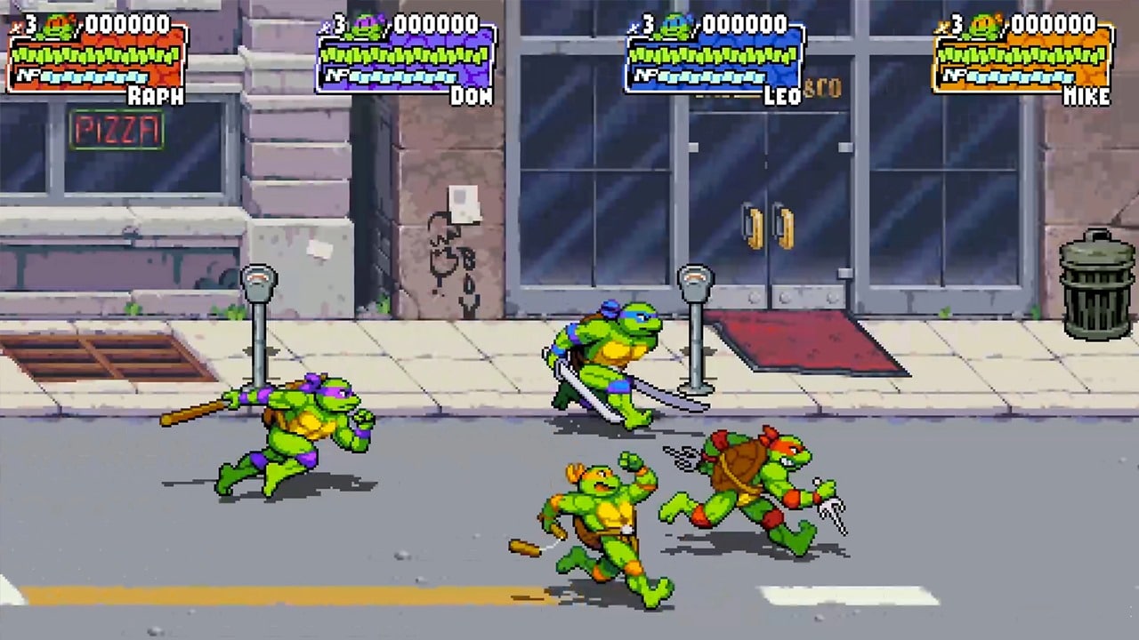 Ninja Turtles game