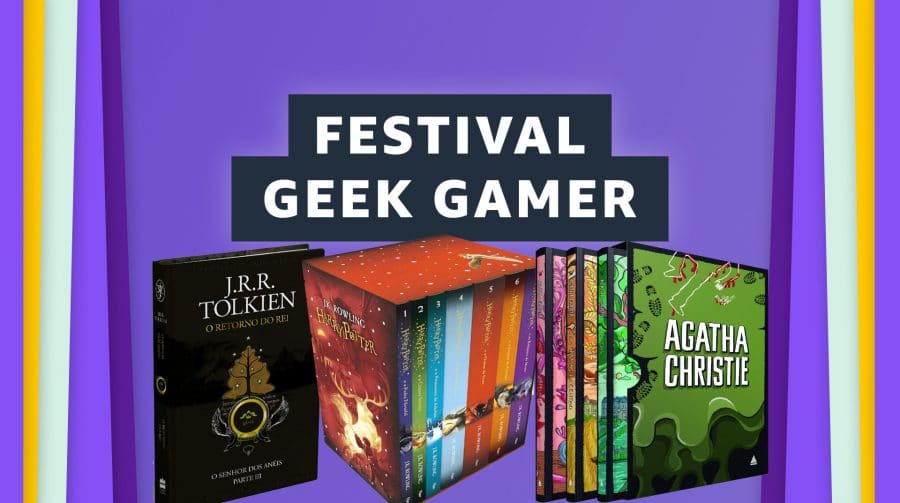 Na sua estante! As melhores ofertas em livros no Festival Geek Gamer