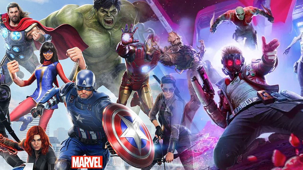 Marvel's Avengers e Guardians of The Galaxy