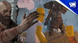 Previu essa? Mod de God of War transforma Kratos em Homer Simpson