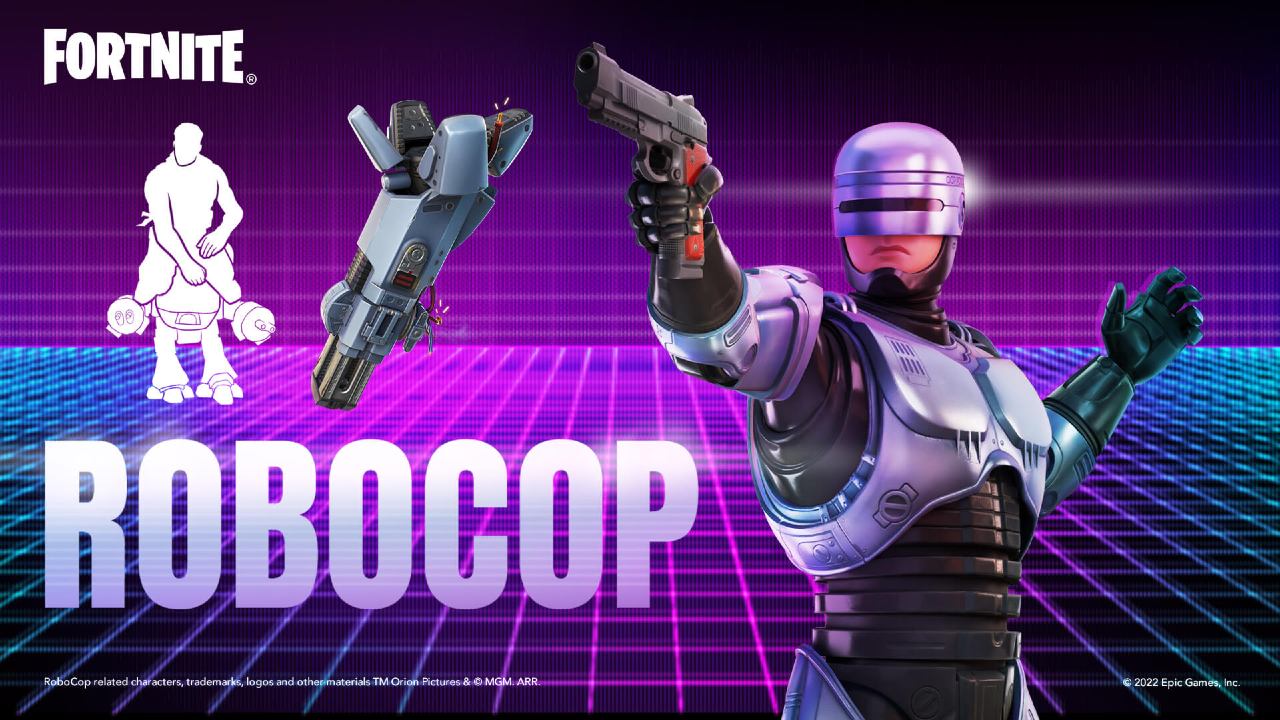 RoboCop no Fortnite