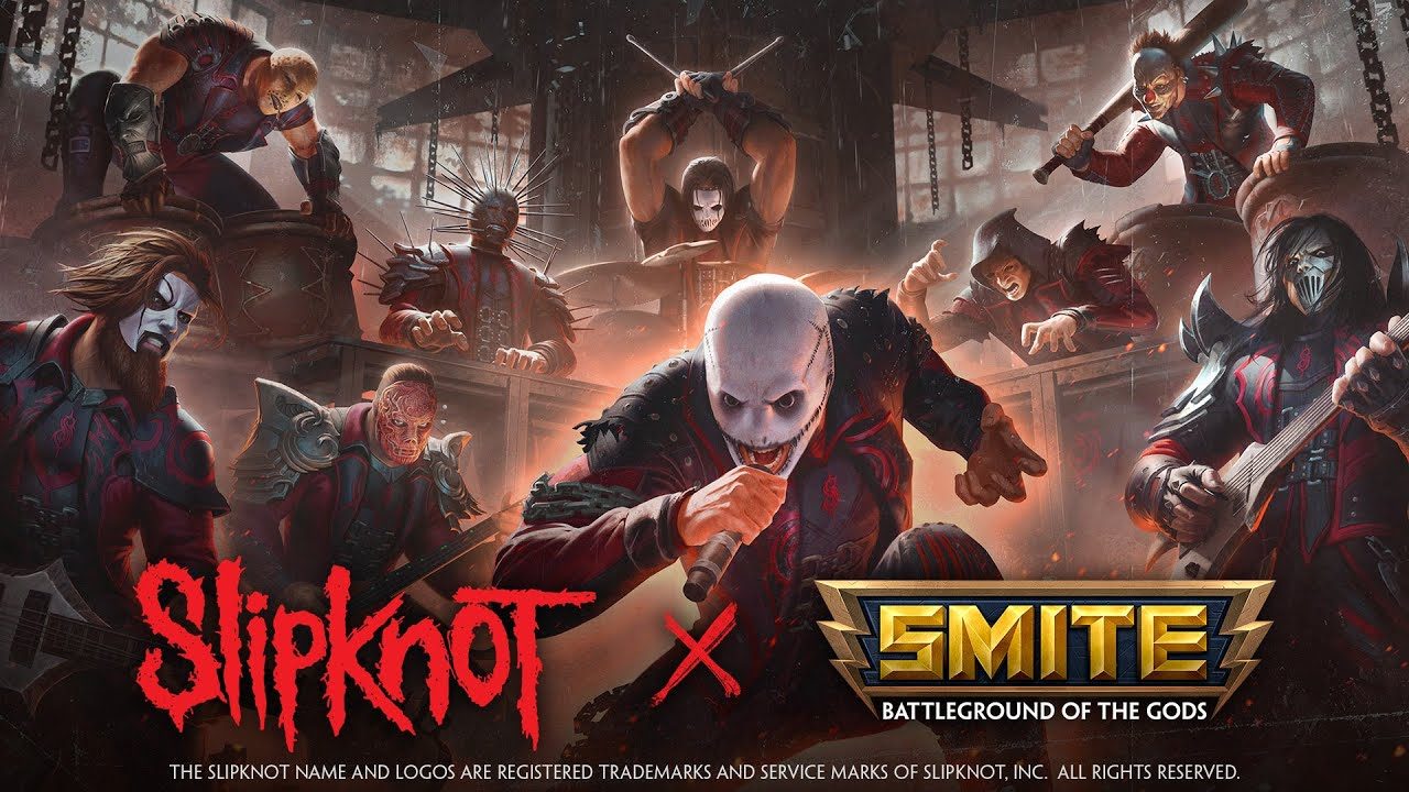 SMITE receberá nove skins e pack musical de Slipknot