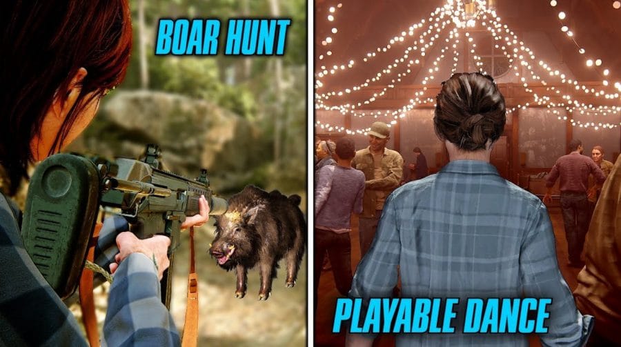 The Last of Us 2: dataminer descobre sequência de dança jogável e caça de javali