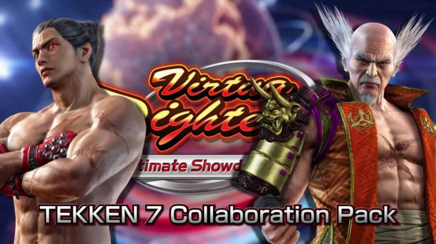 Crossover de respeito! Virtua Fighter 5 terá DLC temático com itens de Tekken 7
