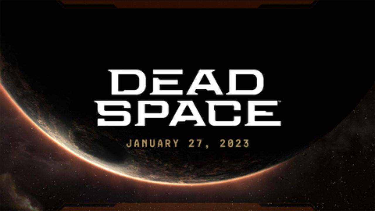 arte promocional com logo de dead space