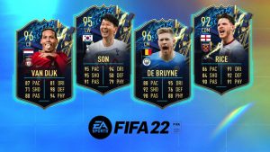 Sem Chelsea, TOTS da Premier League de FIFA 22 é revelado
