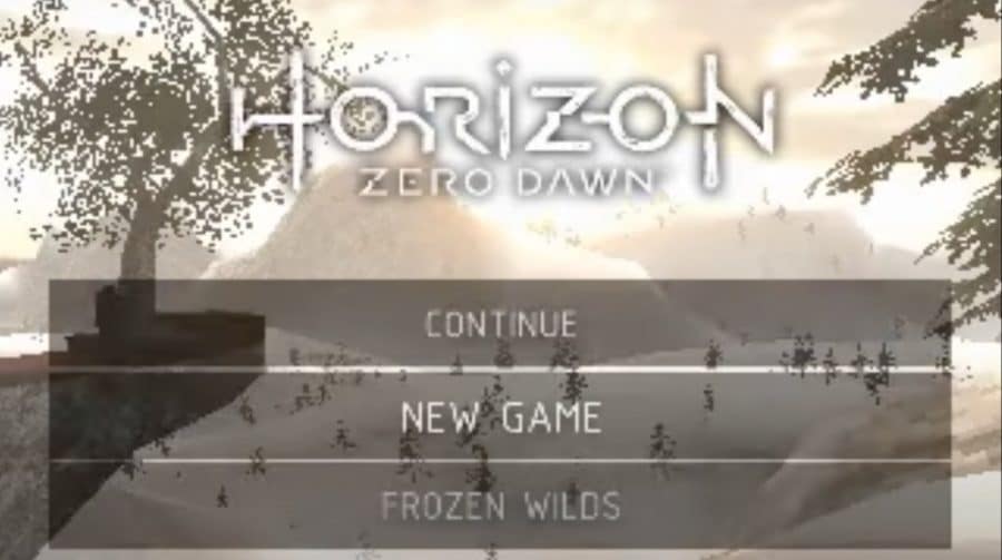 Horizon Zero Dawn no PS1? Demake reimagina aventura de Aloy