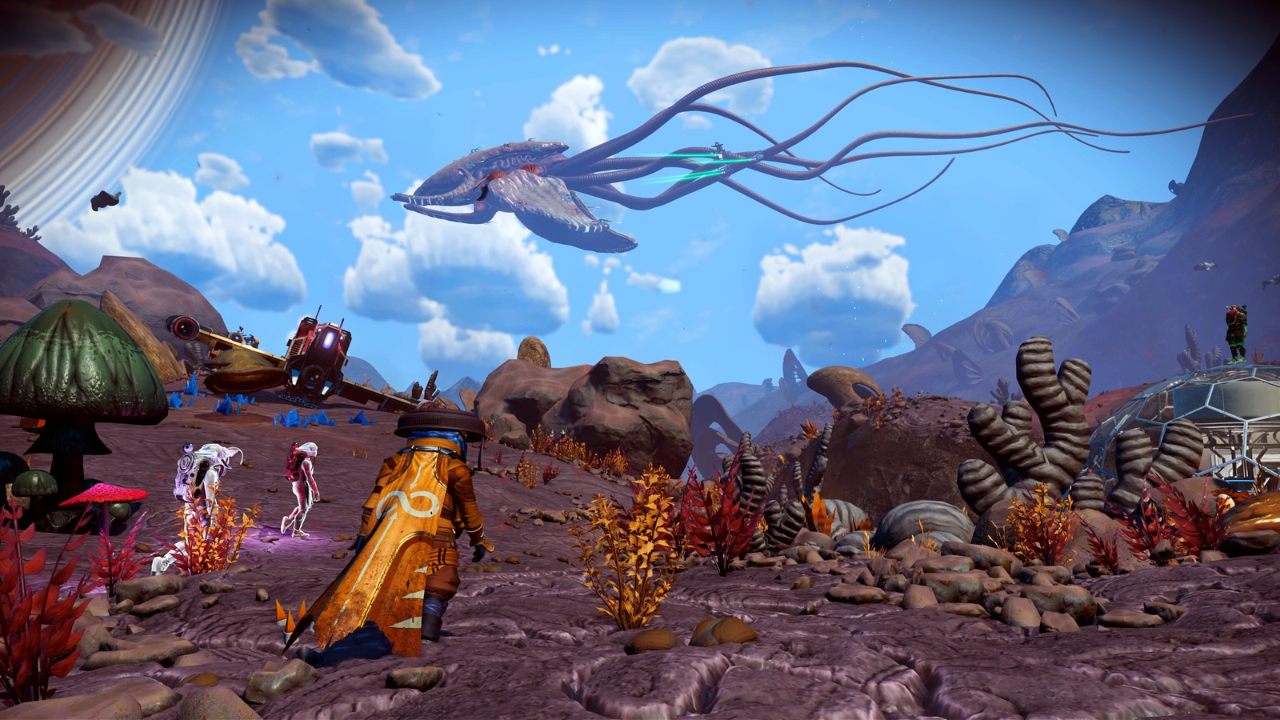 No Man's Sky tem baleias e loops na expedição Leviathan