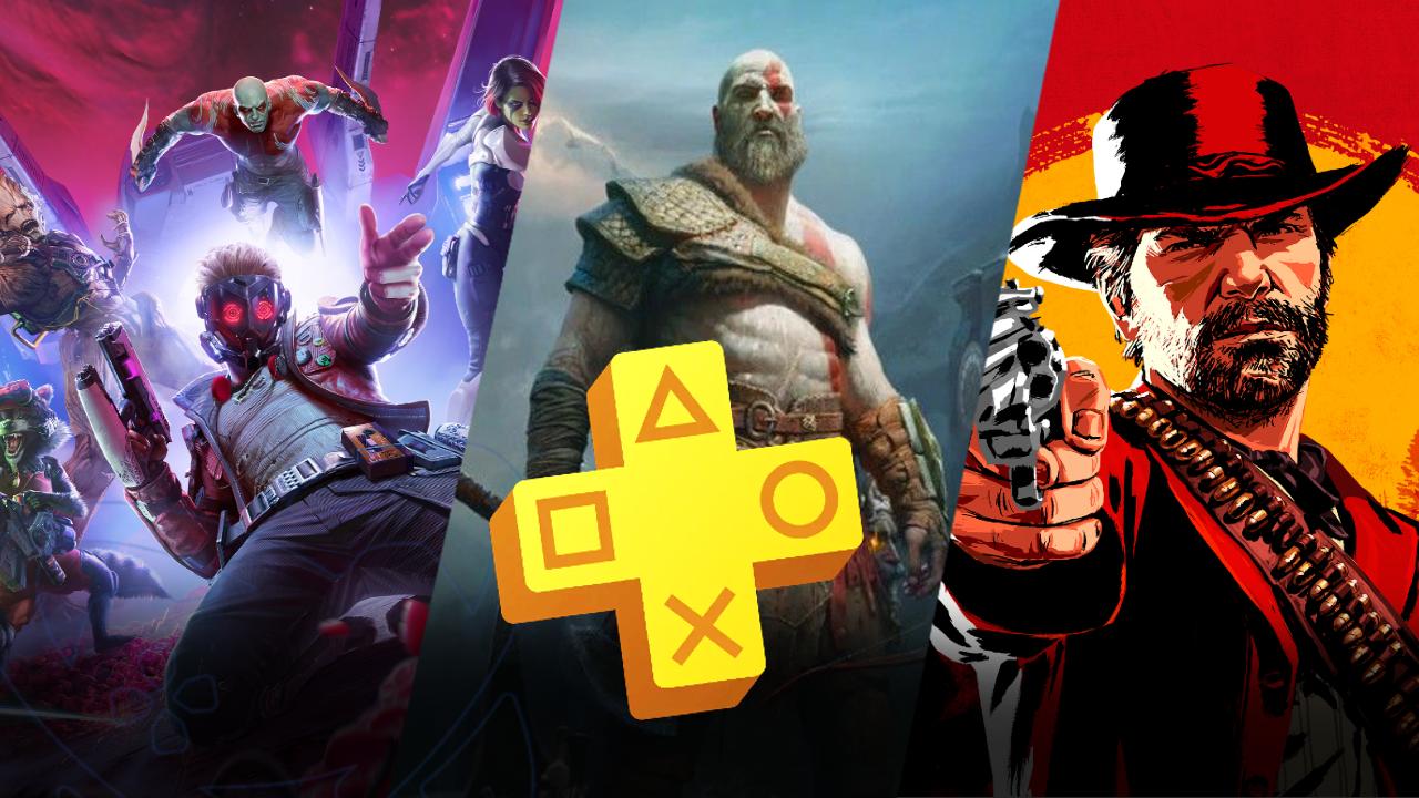 novo PS Plus - God of War Red Dead 2 e Marvels Guardians of the Galaxy