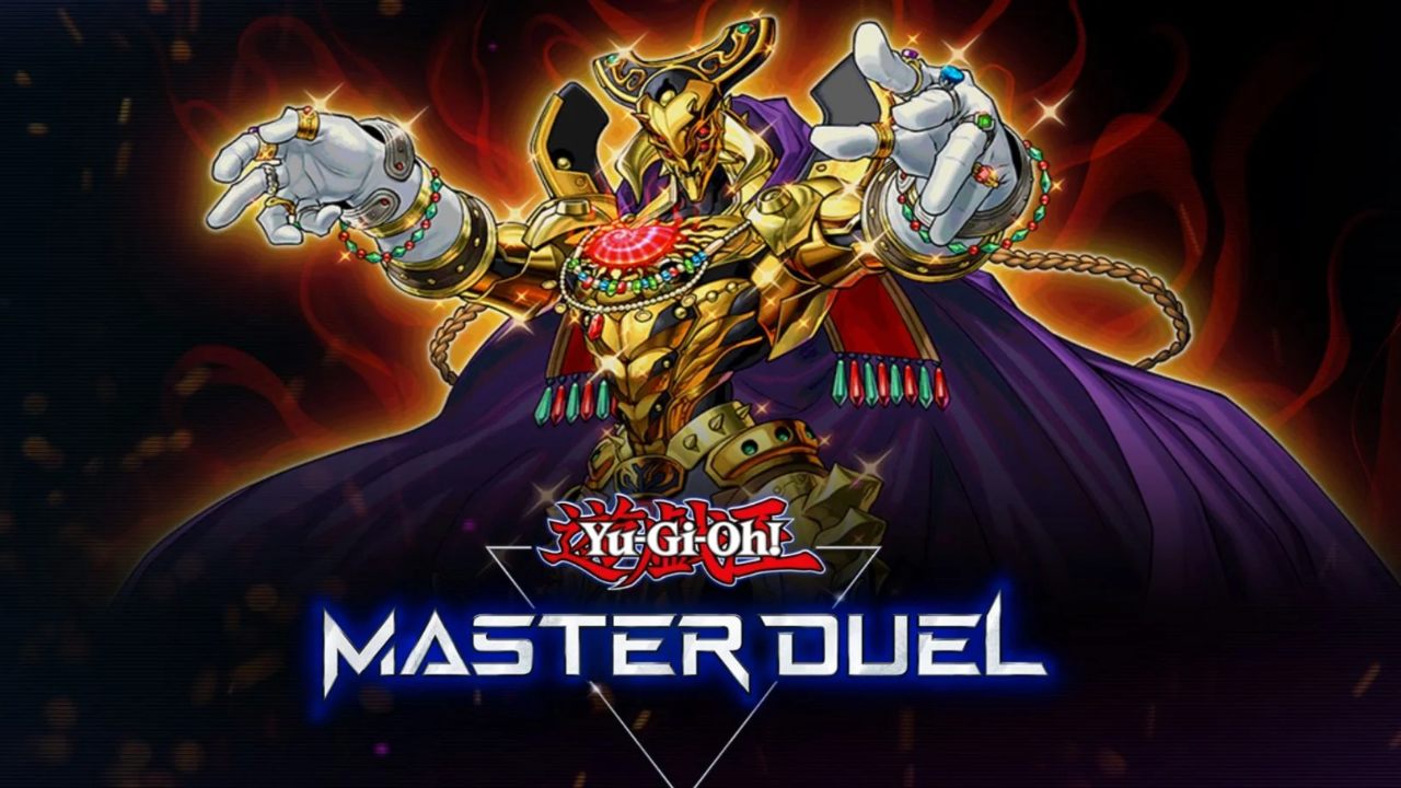 arte com monstro de yu-gi-oh! master duel