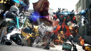 Gameplay estendido de Exoprimal traz 15 minutos de tiros contra dinossauros