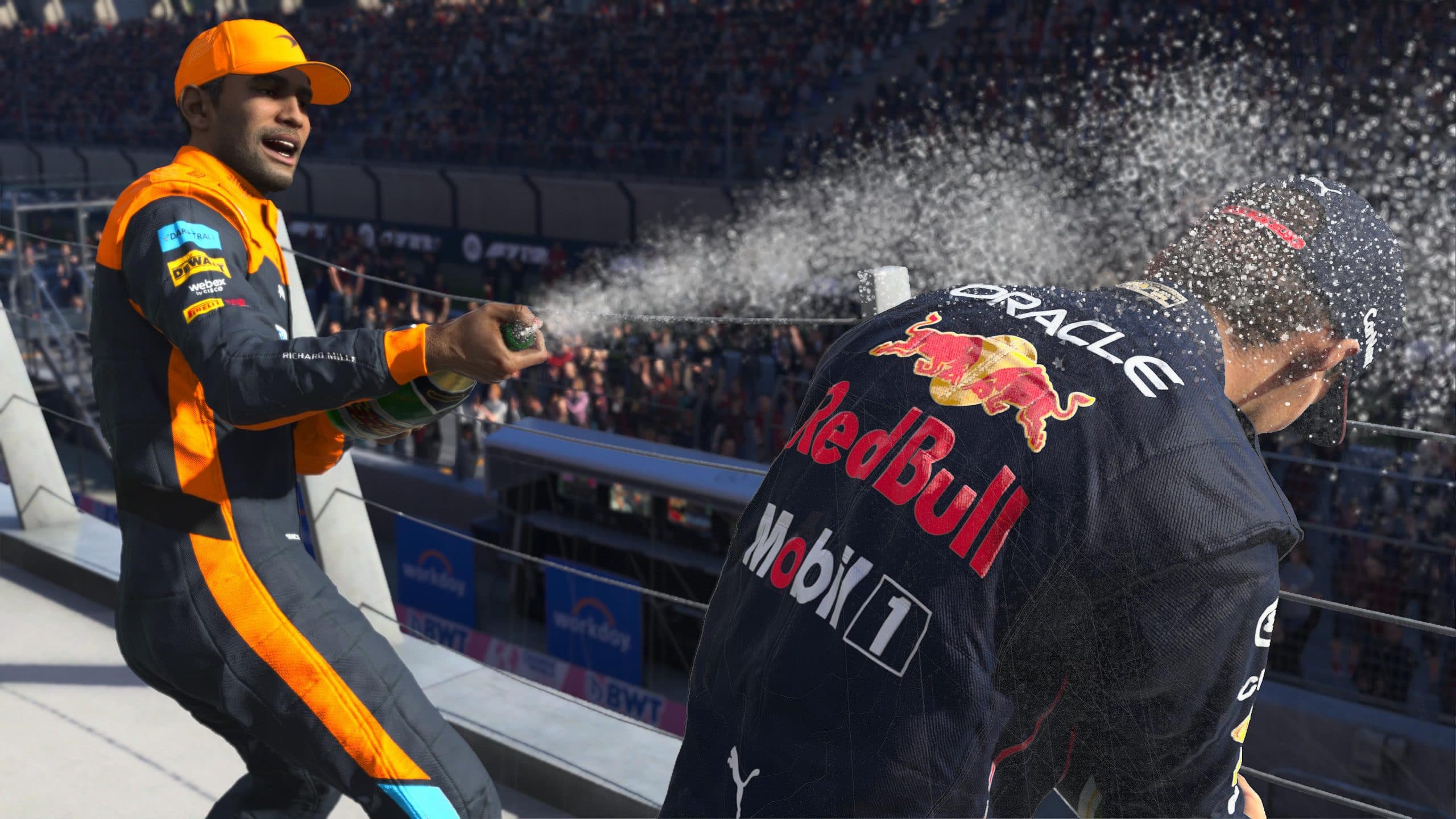 Lack of sinking in F1 22 career mode (Photo: Reproduction / Thiago Barros)
