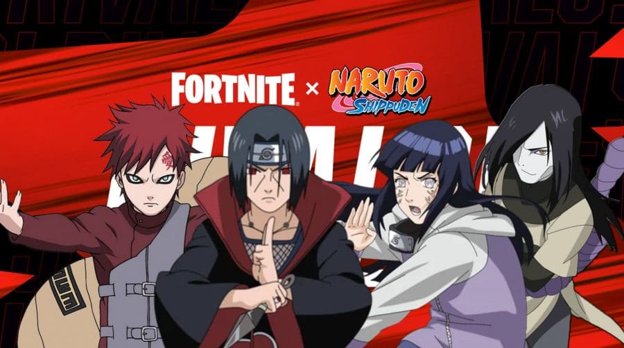 Fortnite x Naruto: Itachi, Gaara e outros podem virar skins no game