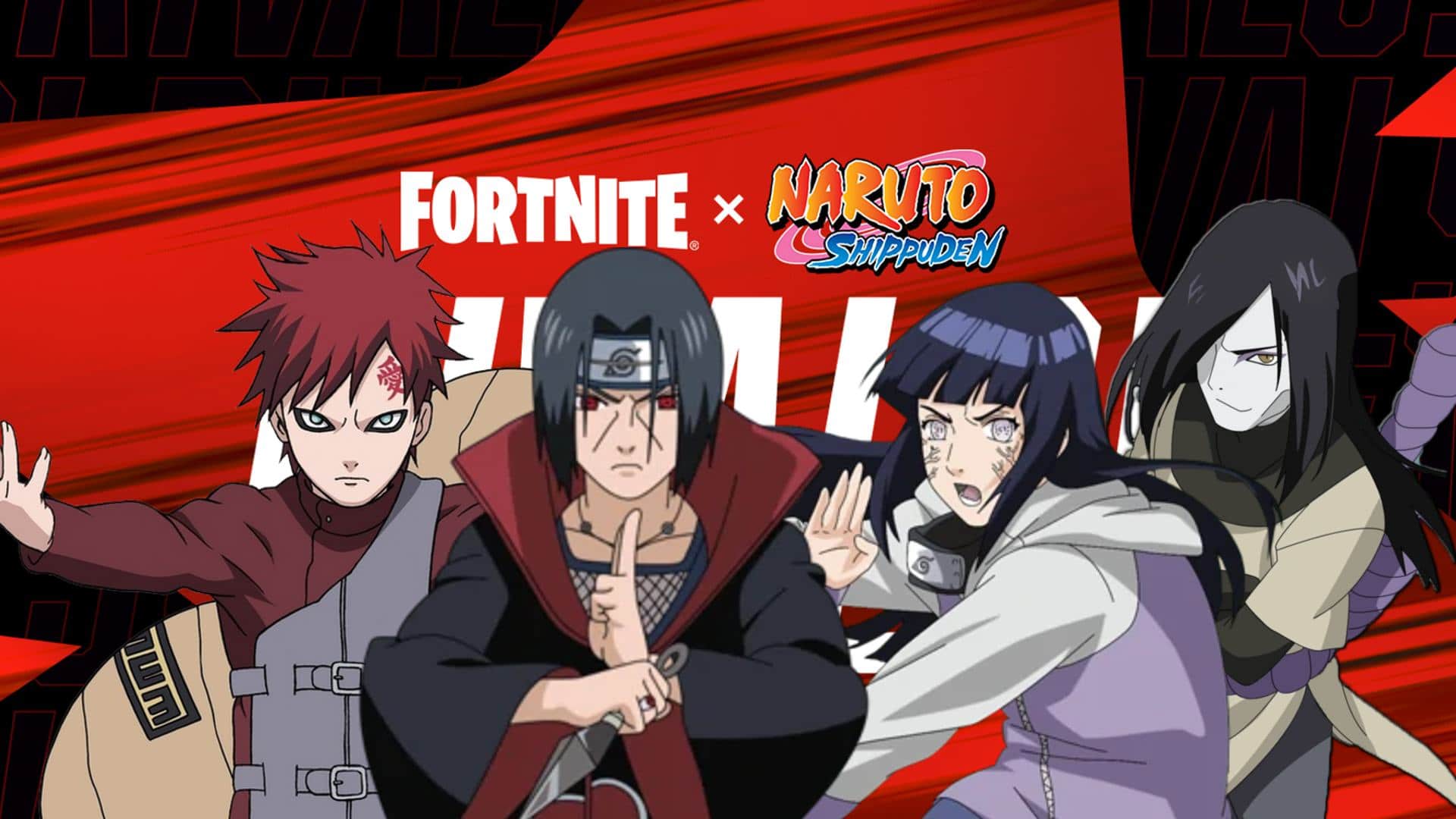 Naruto e Fortnite: crossover já disponível no battle royale