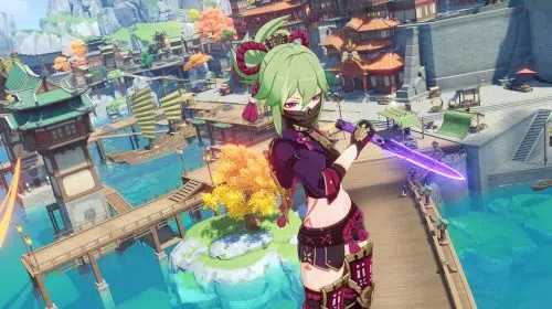 HoYoverse revela trailer de Kuki Shinobu, nova personagem de Genshin Impact