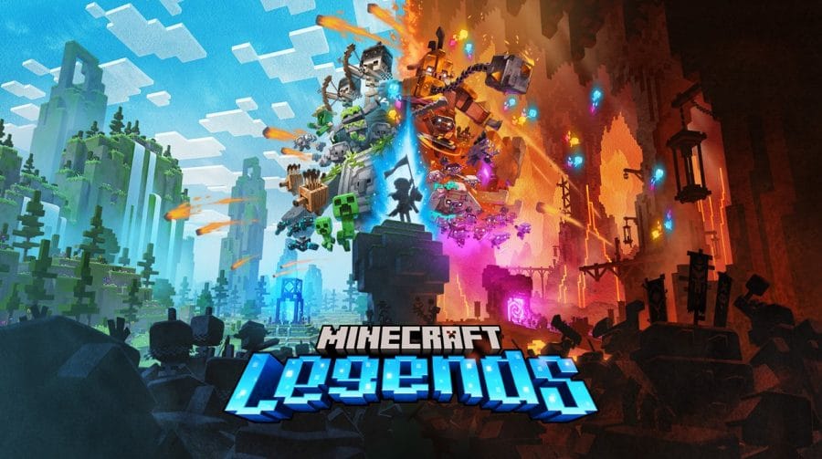 Minecraft Legends é revelado com gameplay e chega em 2023 ao PS4 e PS5