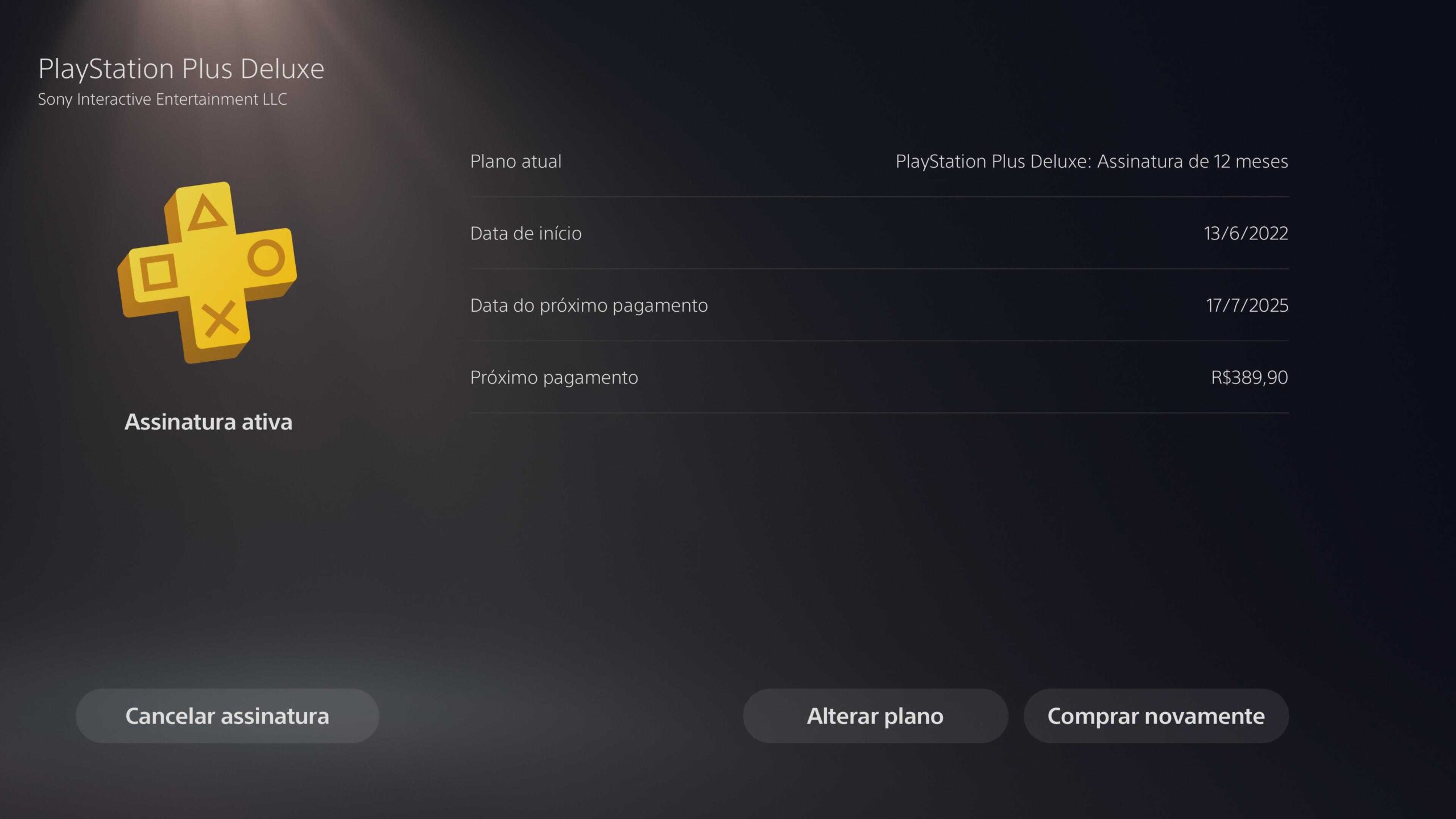 Nova PS Plus: confira como alterar a assinatura dos games da Sony - Giz  Brasil
