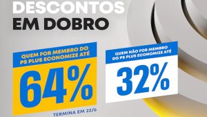 “Descontos em Dobro” na PS Store traz ofertas de até 64% aos assinantes do PS Plus
