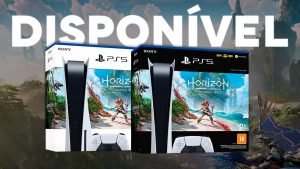 Amazon disponibiliza novo lote de PS5 com Horizon Forbidden West