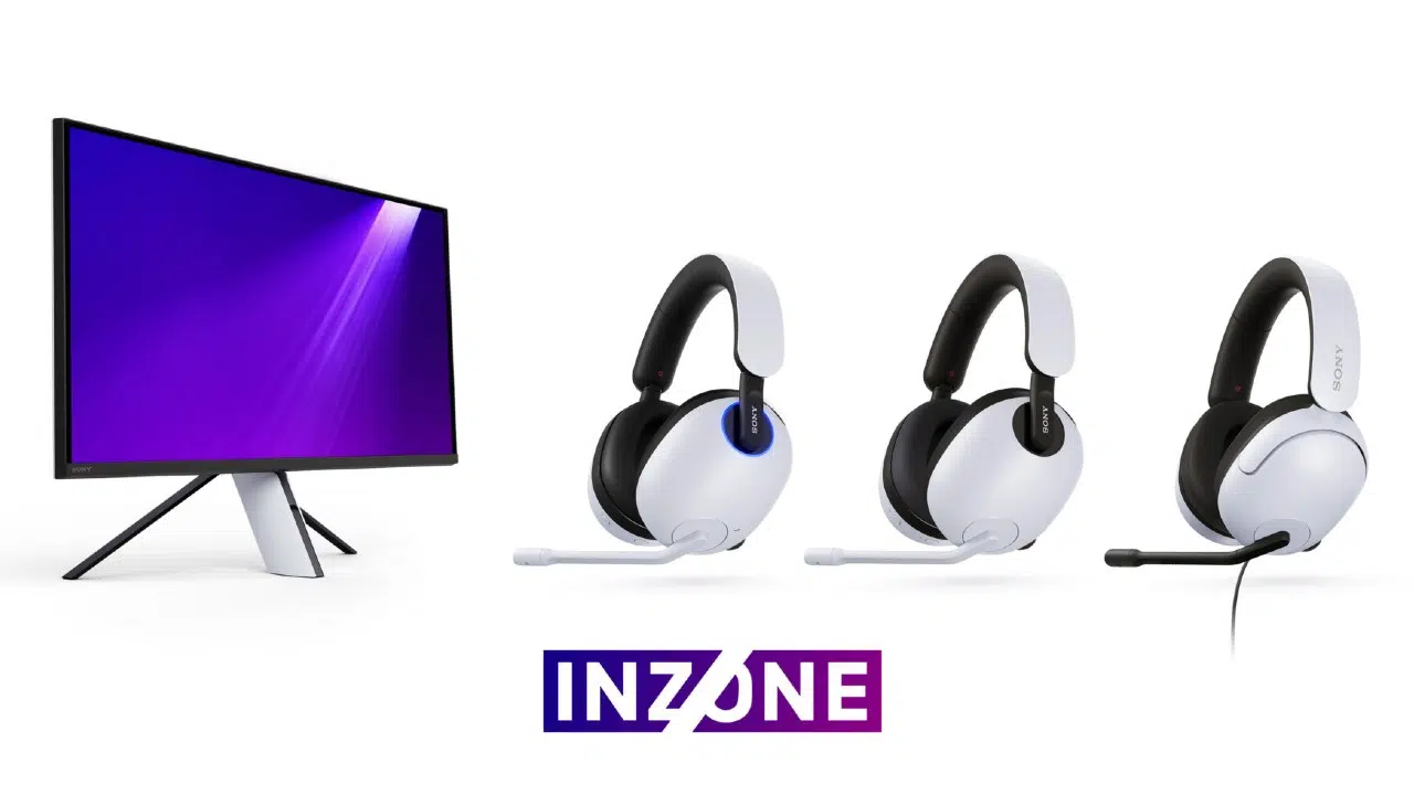 Sony Inzone: novos monitores e headsets gamers
