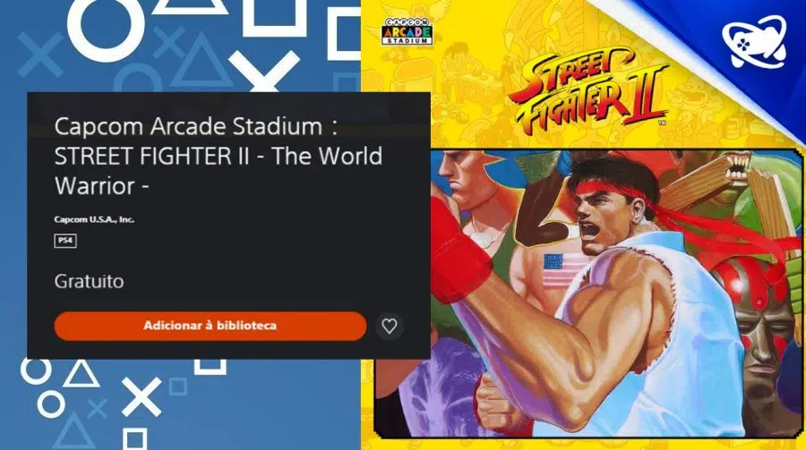 Street Fighter 2: The World Warrior está gratuito na PS Store