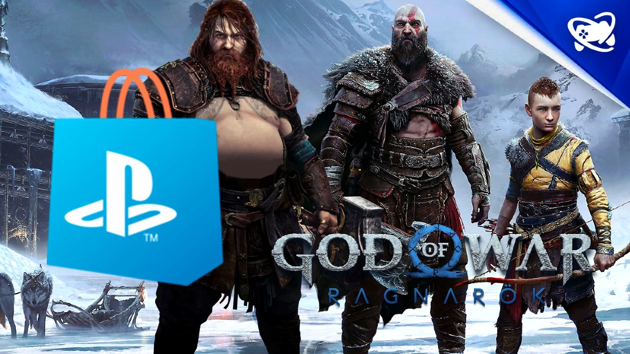 inicia pré-venda de bundle do PS4 com God of War: Ragnarok