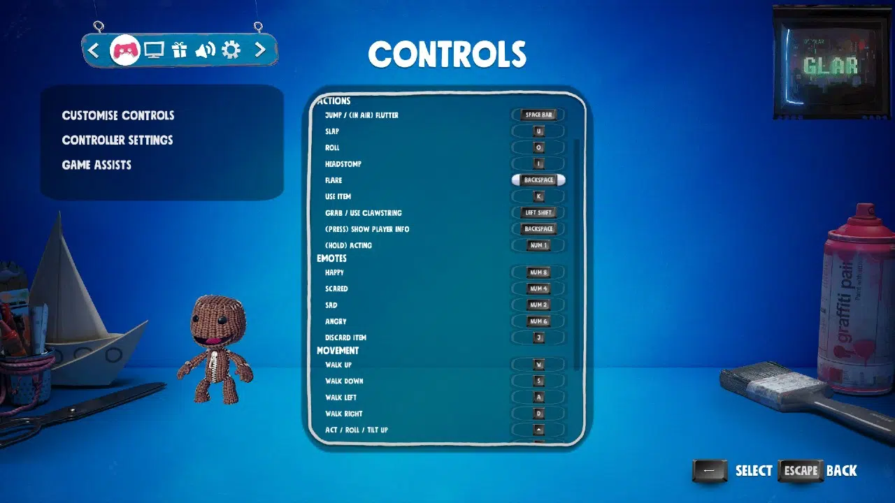 sackboy no PC 2