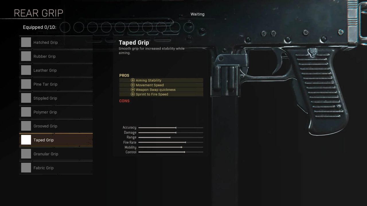 anexos de arma em warzone