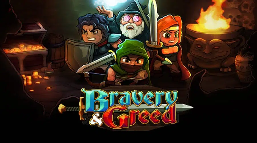 Bravery & Greed, roguelite coop, chegará ao PS4 em 2022