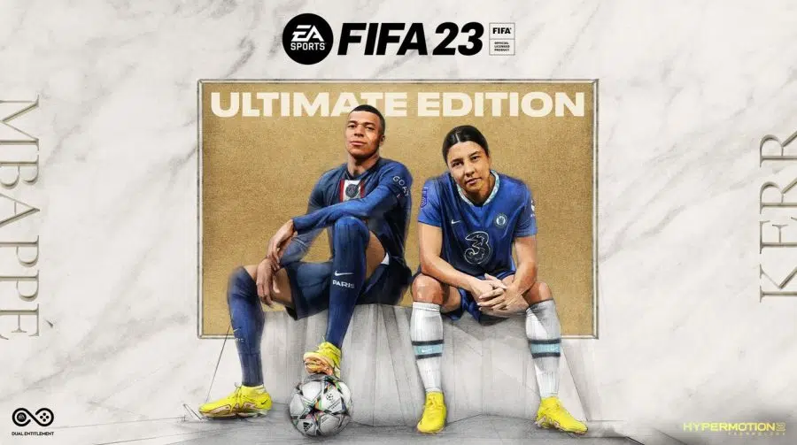 FIFA 23 Ultimate Edition terá capa com Mbappé e Kerr do Chelsea