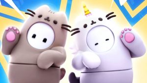 Fall Guys terá crossover com duas skins do gato Pusheen