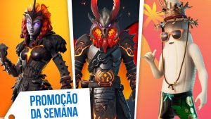 Pacotes de skins de Fortnite estão na “Promoção da Semana” da PS Store