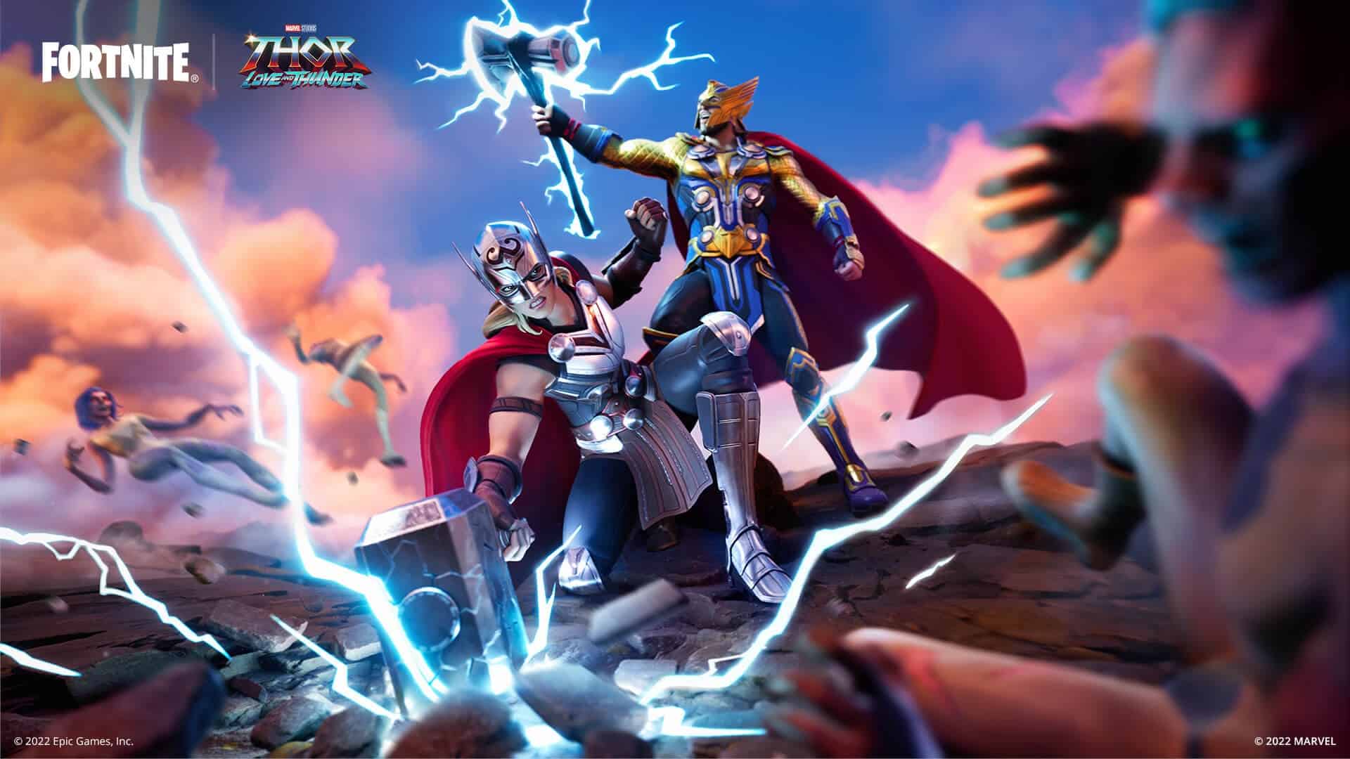Fortnite Tela de Carregamento Thor