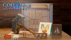 Coisa linda! Edição de colecionador de God of War Ragnarok terá réplica do Mjölnir