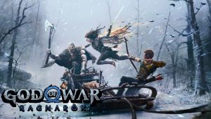 Vingança! Freya ataca Kratos e Atreus em arte de God of War Ragnarok