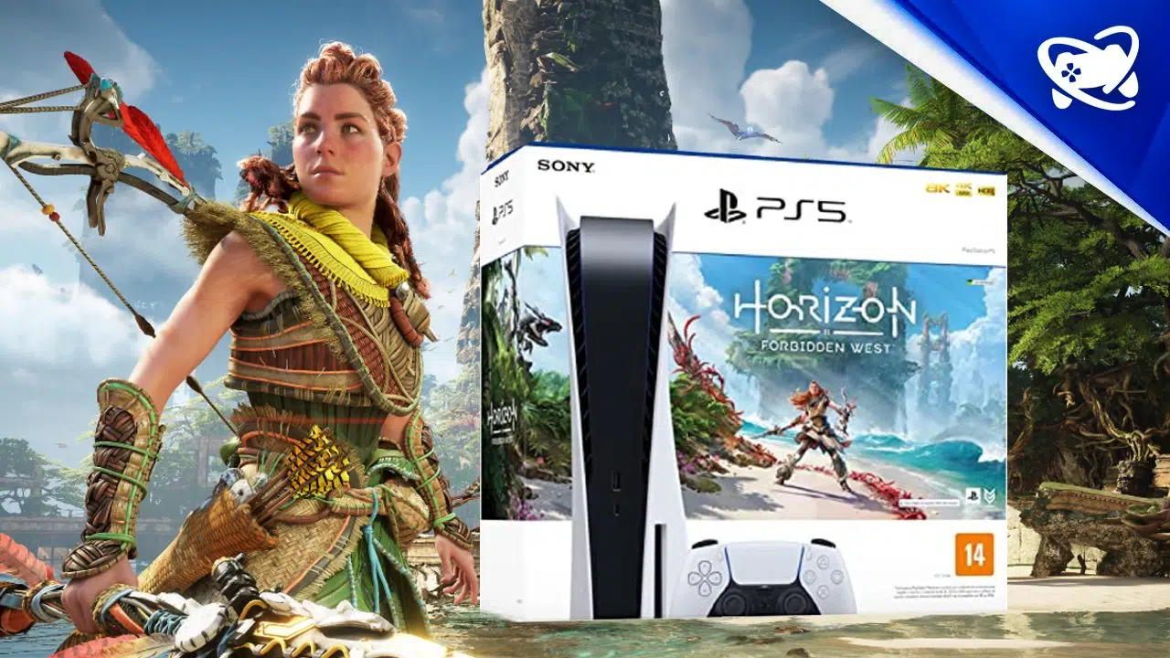 Horizon Forbidden West - Aloy e o Bundle do PS5 na Amazon