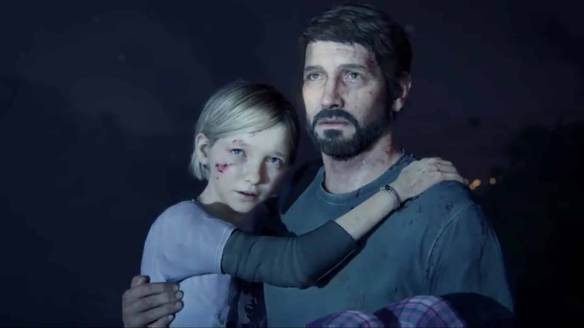 The Last of Us: Joel e Sarah se reúnem em arte emocionante